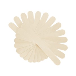 KTOJOY 50 Pcs Jumbo Wooden Craft Sticks Wooden Popsicle Craft Sticks Stick 6” Long x 3/4”Wide Treat Sticks Ice Pop Sticks for DIY Crafts，Home Art Projects, Classroom Art Supplies