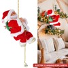 Automatic Climbing Santa Clause With Climb Beads Rope With Music