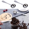 2 Pcs Coffee Scoop Measuring Spoon Sugar Tea Coffee Spice