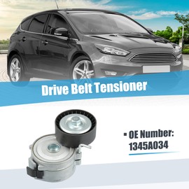 X AUTOHAUX Belt Tensioner Pulley Assembly No.1345A034 for Citroen C5 II 2010-2011 for Citroen C6 2006-2010 Serpentine Tensioner