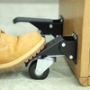SPACECARE Workbench Casters Retractable Casters Kit 900Lbs, 4 Heavy Duty