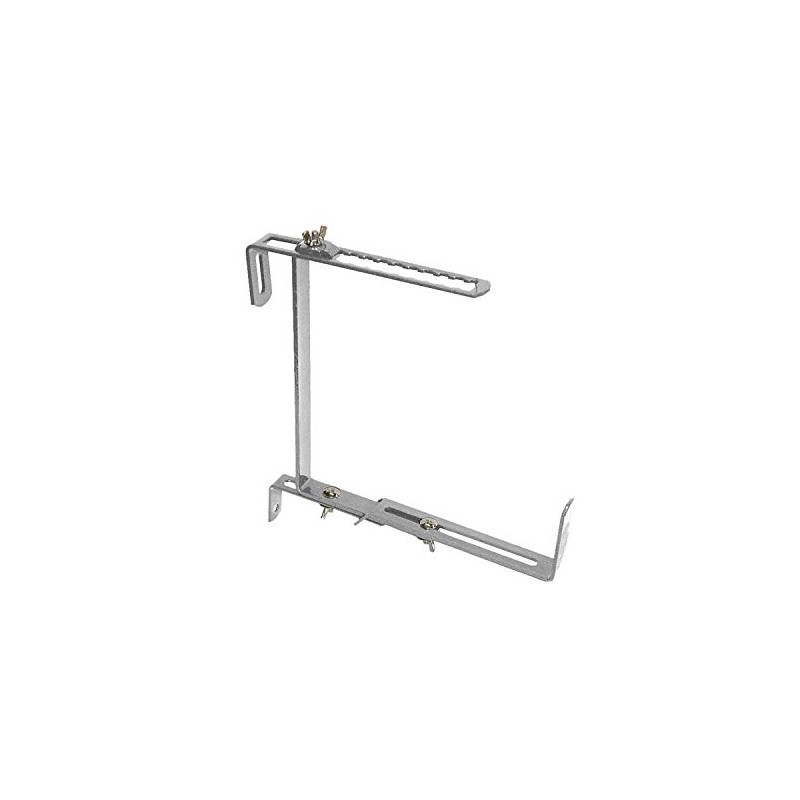 bellissa 2 pieces (1 pair) flower box brackets, hooks for