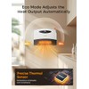 GiveBest Smart Wall Heater, 1500W Electric PTC Space Heaters for