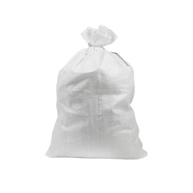 Dönges Sandbag 40 x 60 cm | White PP Fabric Bag with Ribbon | Weighted Bag, Sacks for Sandbags, Flood Protection, Flood Protection, Empty Bags for Filling