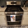 Caroline's Treasures Yorkie Blue and Tan Puppy Patriotic White Kitchen