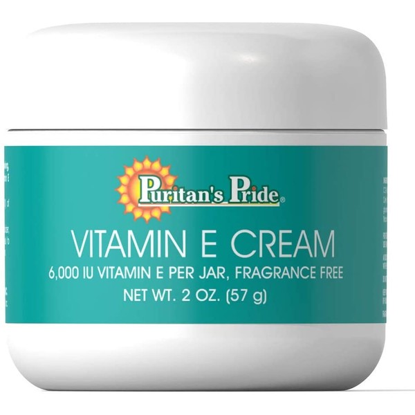Puritan's Pride Vitamin E Cream 6,000 IU-2 oz Cream