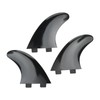 3Pcs Surfboard Fins PVC Quick Release Replacement Tri Fin Set