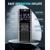 Portable Cordless Tire Inflator with LED Light and Gauge