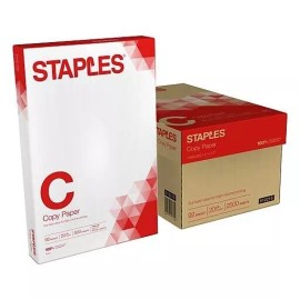 Staples 1 Ream Legal Size 8.5" x 14" Copy Paper 20 lbs 92 Brightness 500 Pages -127035