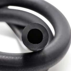 Easyboost Resistant Rubber Fuel Hose 6mm Reinforced for Scooter Motorcycle 50 Vespa Cross MX Brush Cutter Garden Mower Chainsaw - High Strength Flexible Fuel Hose 50cm