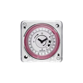 Grässlin tactic 211 E 02.79.1001.1 Analogue 1-Channel Timer for Surface-Mounted/Surface Mounting, Wall Mounting, Quartz Motor, Daily Programme, Versatile Uses in Buildings and Outdoor Areas