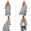 URAQT Hairdressing Cape, Fashion Stripes Hairdressing Gown Barbers Cape, Full-Length