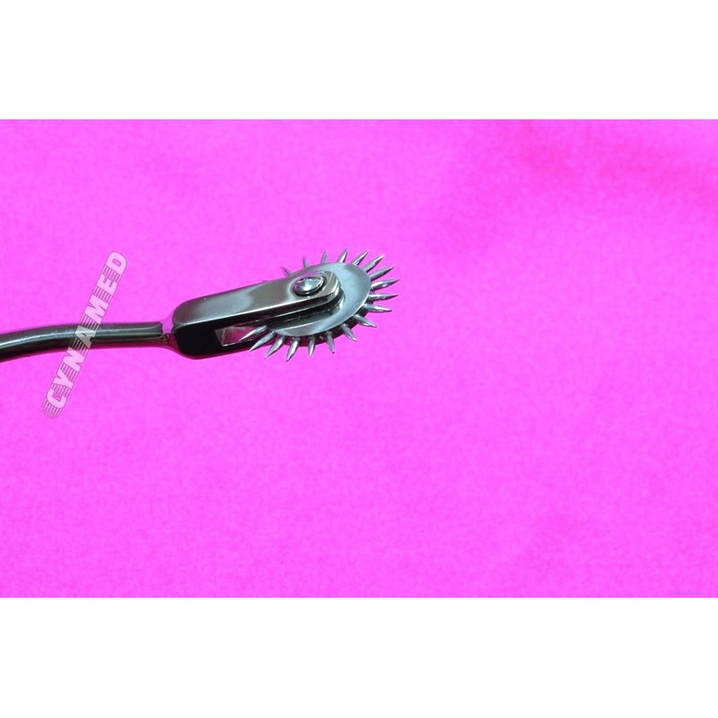 NEW 2 GERMAN STAINLESS 7" Wartenberg Pin Wheel Stainless Steel