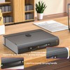 File Organiser Box Files Folder Document Organiser with Handle,25 Pockets