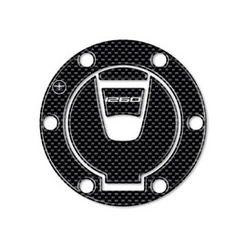 Sticker 3D Carbon Fuel Cap Keyless for Motorcycle Ducati Multistrada 1260