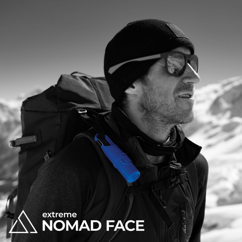 NOMAD FACE Extreme Sports Sun Protection SPF 50+ [Blue Indigo]