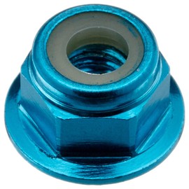 Tamiya 53159 Anodized Aluminum Locknut 4mm 49 (5)