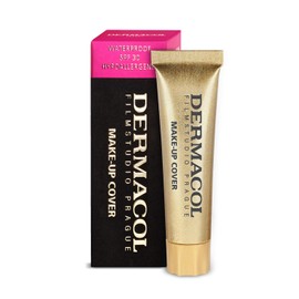 Dermacol Dermacol - Full Coverage Foundation 13 g, Liquid Makeup Matte Foundation with SPF 30, Waterproof Foundation for Oily Skin, Acne, & Dark Circles, Long-lasting Makeup Products, Shade - 210