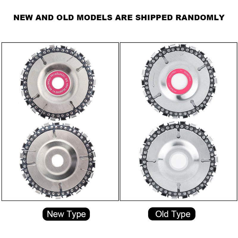 4 Inch Grinder Chain Disc 22 Tooth Wood Carving Wheel
