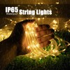 CVchancin Solar Rope Lights Outdoor Waterproof, 39FT 100 LED Tube