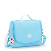 Kipling New Kichirou Metallic Lunch Bag Sea Blue Met