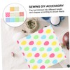 IWOWHERO Easter Style DIY Patchwork Sheets 10pcs Easter Egg Decor