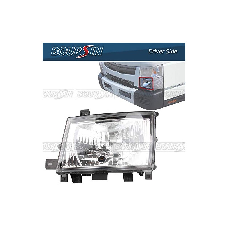Boursin Headlight For Mitsubishi Fuso Canter FE125 FE160 FE180 2012-2019