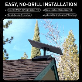 Starlink Ridgeline Mount Gen 3 - Easy No-Drill Installation -Counterweights Included - Starlink Ridge Mount Gen 3 - Roof Ridge Pivot Kit