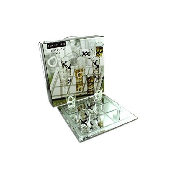 bulk buys Bulk Buys Drinking Game Set: Tic Tac Toe,