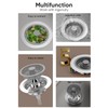 Kitchen Sink Drain Strainer and Stopper Combo, 3 in 1