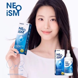 네오이즘 렌즈 세척액 네오플러스 골드 60ml 3개+130ml 2개, 드림렌즈/ 렌즈케이스 포함 Neoism Lens Cleaning Solution Neoplus Gold 60ml 3 pcs + 130ml 2 pcs, includes Dream Lens / Lens Case