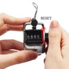 HAILM 4 Digit Number Counters Mini Hand Held Tally Counter
