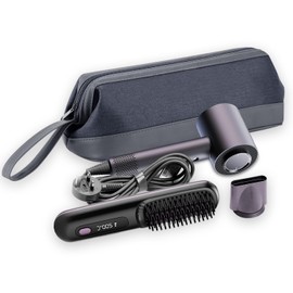 Funda De Viaje,Hair Tools Bolsa De Viaje,Compatible Con Dyson Airwrap/Shark Flexstyle,Adecuado Para Secadores De Pelo, Peines, Planchas De Pelo Y Bolsas De Cosméticos Multifuncionales.