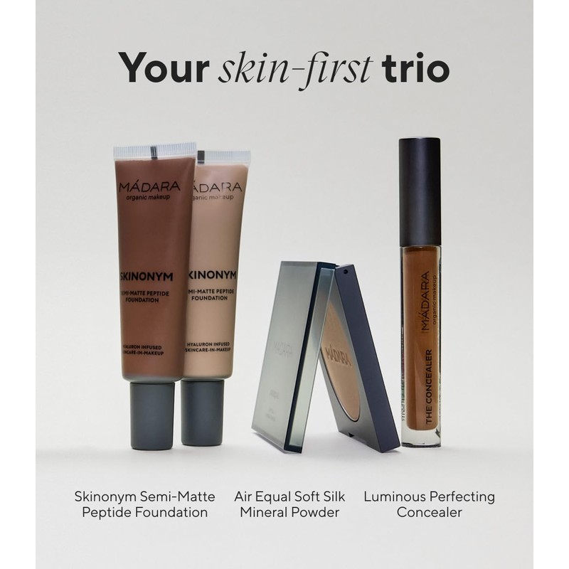 MÁDARA MÁDARA Organic Skincare |AIR EQUAL Soft Silk Mineral Powder,