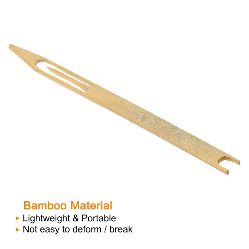 PATIKIL Netting Needle Shuttle 10# Bamboo Fishing Net Repair Line
