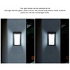 Solar Outdoor Wall Light Waterproof Motion Sensor Simple Appearance Solar