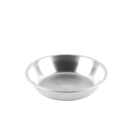 Captain Stag UH-42 18-8 Stainless Steel Plate, Dish, Inner Diameter 6.3 inches (16 cm), Outer Diameter 6.7 inches (17 cm), Height 1.4 inches (3.5 cm), Made in Japan