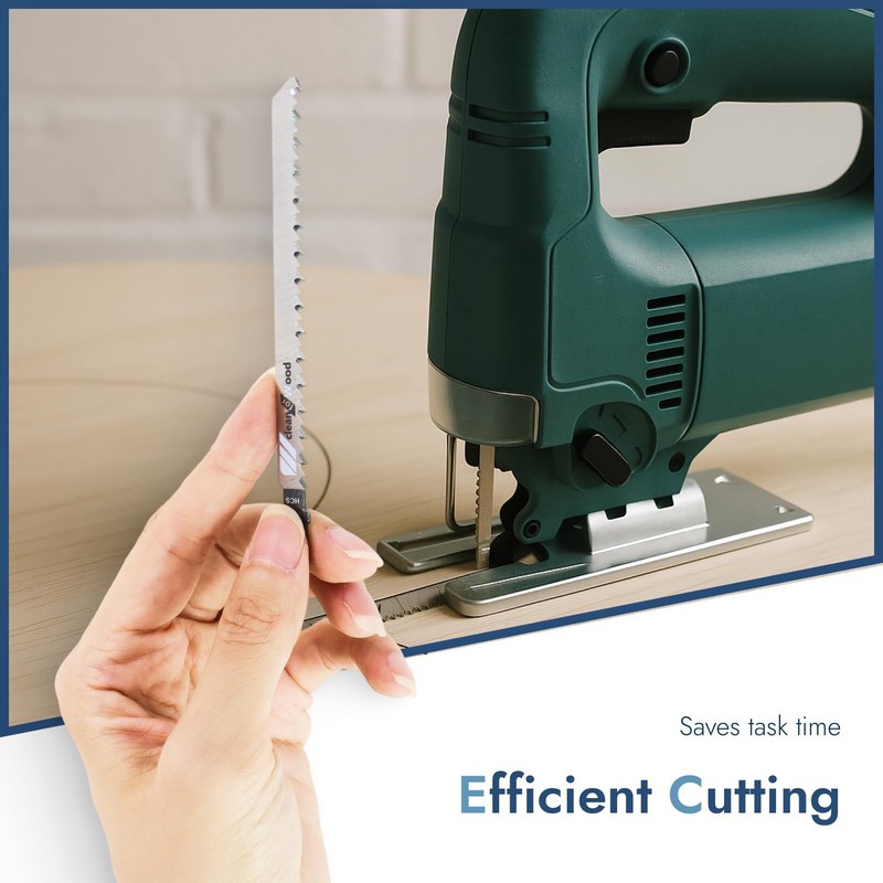 10 Stück Stichsägeblatt Set, T301CD T-Schaft Stichsägeblätter 116 mm für