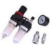Compressed Air Regulator 1/4 Inch, Oil Water Separator, Pressure Regulator,