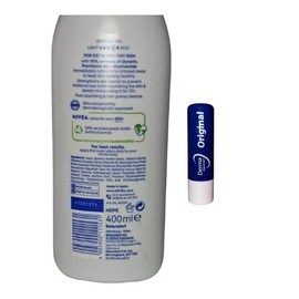 Body Lotion Repair AND care 72hr, 3xEffective,for Very Dry Skin, 400mL With Free Orignial Lip Balm