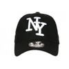 Hip Hop Honour NY Baseball Cap Suede Black Fashion Class