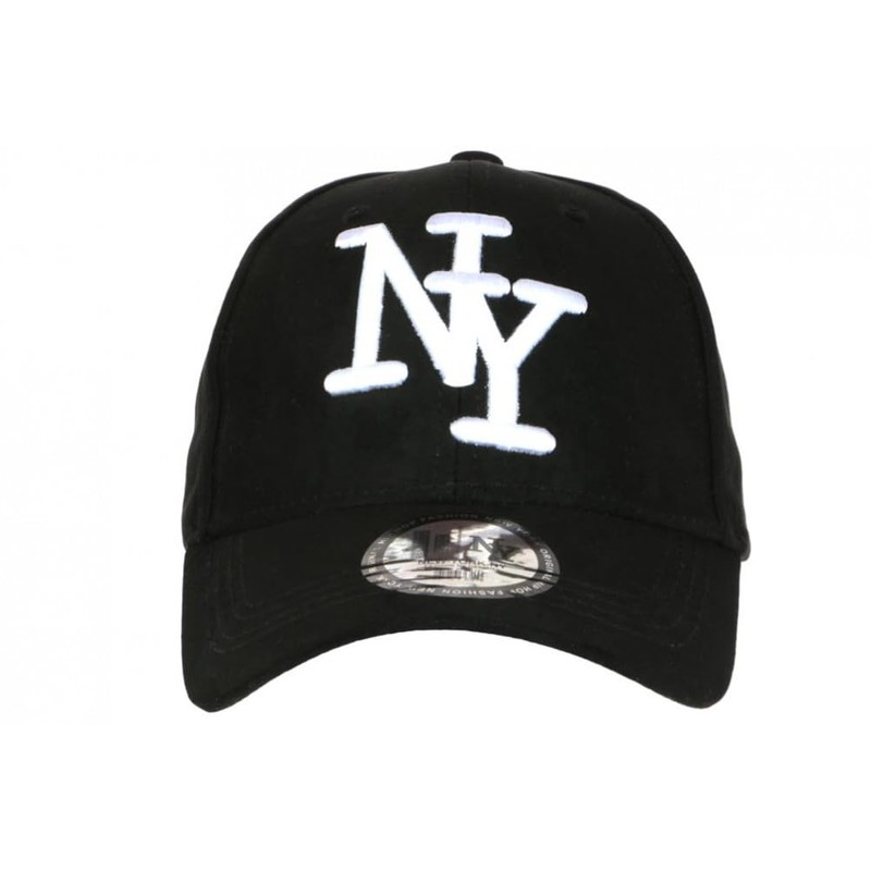 Hip Hop Honour NY Baseball Cap Suede Black Fashion Class