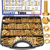 Taiss 966pcs Grade 8.8 Metric Bolt Assortment,Metric Bolts and Nuts