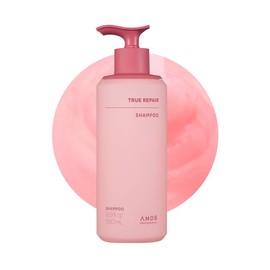 AMOS PROFESSIONAL True Repair Shampoo l Anti-Frizz & Smoothing Shampoo with Ceramide, For Dry & Damaged Hair, 16.9 fl. oz.
