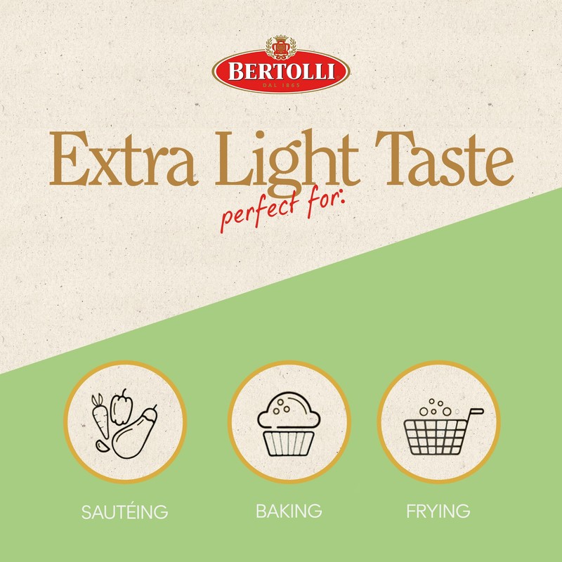 Bertolli Olive Oil, Extra Light, 16.9 fl oz
