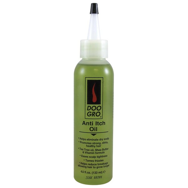 DOO GRO Anti-Itch Hair Oil for Dry, Itchy Scalp, Moisturizes