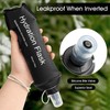 GYGYL Soft Flask, TPU Collapsible Soft Water Bottle for Hydration
