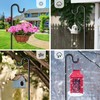 Surprizo 60" Shepherds Hooks for Outdoor, Extra Thick Bird Feeder
