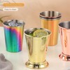 Buyer Star Gold Stainless Steel Cups (350ml) - (4 Pack)