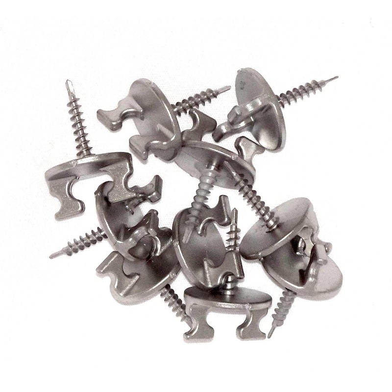 STEELWORX No Hammer Adjustable Stainless Steel Picture Hanger Hooks, box